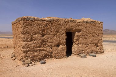 Yüksek Atlas Dağları 'ndaki harabeler, Fas.