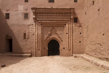 Fas 'taki eski mimarinin ayrıntıları.