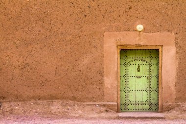 Fas 'taki eski mimarinin ayrıntıları.