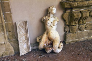 Akdeniz mimarisinin ayrıntıları, İtalya.