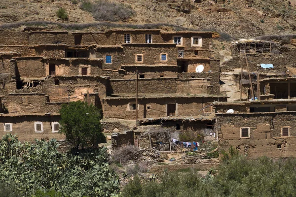Ruiny Vysokých Pohoří Atlas Maroko — Stock fotografie