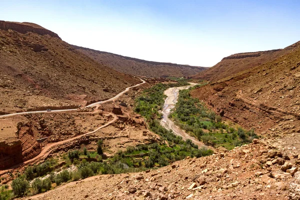 Hohe Atlas Gebirge Reisen Marokko — Stockfoto