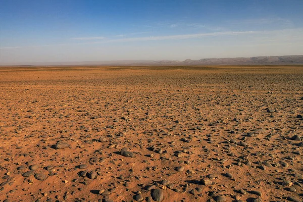 Landscape Yellow Desert Sand Morocco — Stockfoto