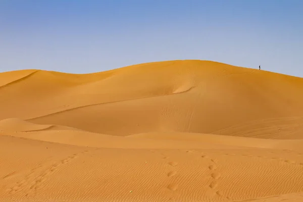 Paisaje Arena Amarilla Del Desierto Marruecos —  Fotos de Stock