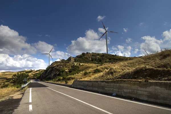 Hilly Landscape Italy Italian Nature — ストック写真