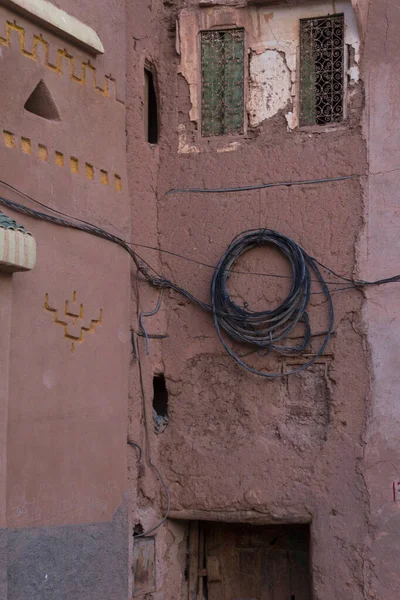Details Der Alten Architektur Marokko — Stockfoto