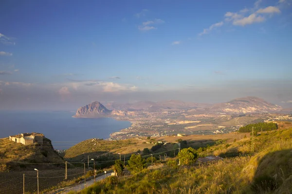 意大利地中海的自然背景 — 图库照片