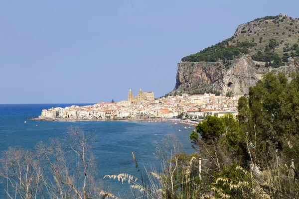 Talya Taormina Nın Muhteşem Manzarası — Stok fotoğraf