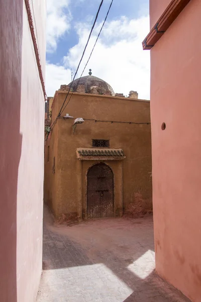 Detaljer Gamla Arkitektur Marocko — Stockfoto