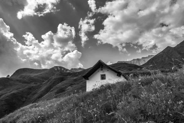 Krajobraz Alp Szwajcarskich Lecie — Zdjęcie stockowe