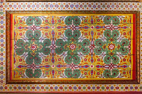 Details of decorated interior in asian style
