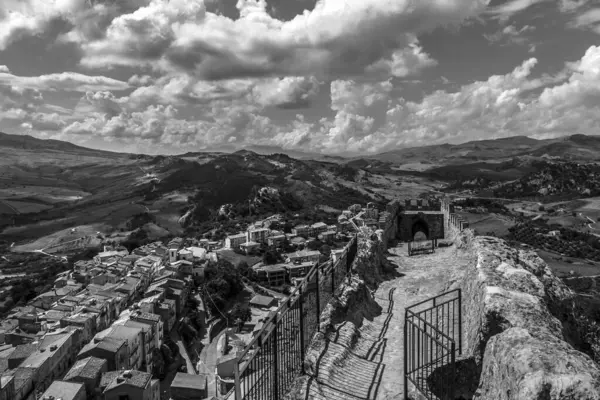 Talya Nın Sicilya Kentindeki Segesta Tepesi — Stok fotoğraf