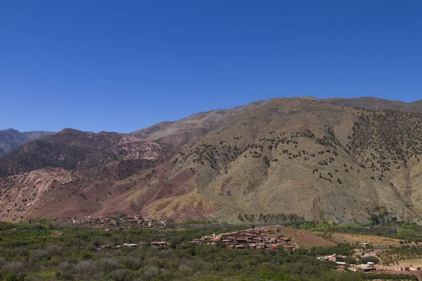 Hohe Atlasgebirge Reisen Marokko Naturkulisse — Stockfoto