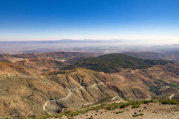 Las Montañas Del Alto Atlas Viajan Marruecos Escalera Natural — Foto de Stock