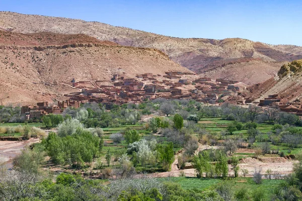 Tizi Tichka Village Atlas Mountains Μαρόκο — Φωτογραφία Αρχείου