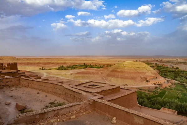 Aldeia Tizi Tichka Atlas Mountains Marrocos — Fotografia de Stock