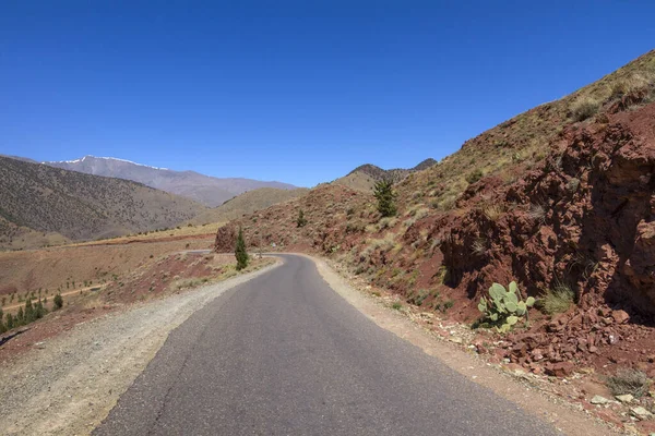 High Atlas Mountains Viagem Marrocos Ladscape Natural — Fotografia de Stock