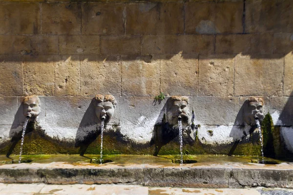 Architettura Taormina Famosa Località Mediterranea Sicilia Italia — Foto Stock