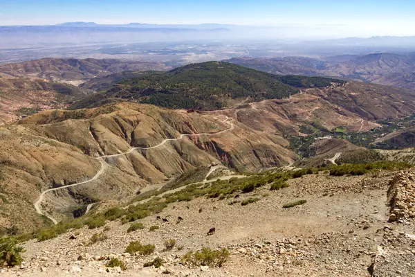 Las Montañas Del Alto Atlas Viajan Marruecos Escalera Natural — Foto de Stock