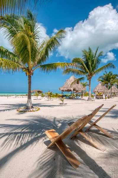 Perfekter Strand Karibik Ocean Front Ein Perfekter Beach Club Mit — Stockfoto