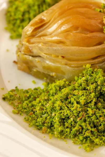 トルコ菓子 スイートバクラワ伝統料理 — ストック写真