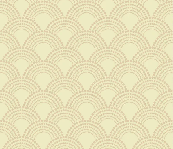 Fondo de ornamento oriental tradicional chino, patrón beige sin costuras — Vector de stock