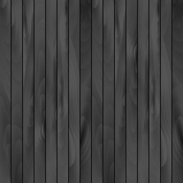 Fondo de textura de madera. vector ilustración color negro . — Vector de stock