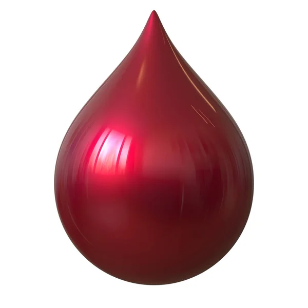 Goutte de sang rouge — Photo