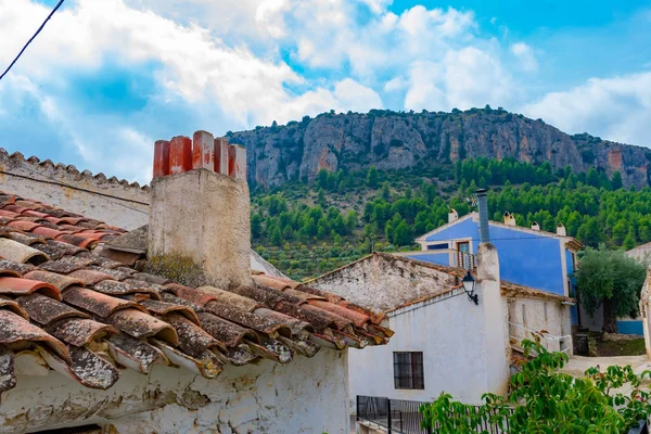 Benizar Village 800 Meters High Incredible Typical Cuisine Great Landscapes — Stock Photo, Image