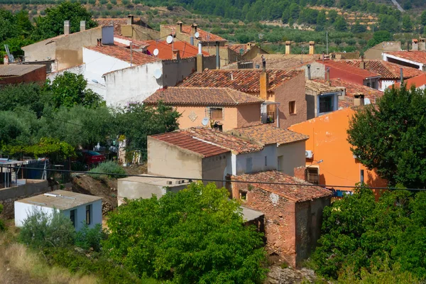 Benizar Pueblo Más 800 Metros Altura Con Una Cocina Típica — Foto de Stock