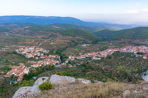 Benizar Village 800 Meters High Incredible Typical Cuisine Great Landscapes — Stock Photo, Image