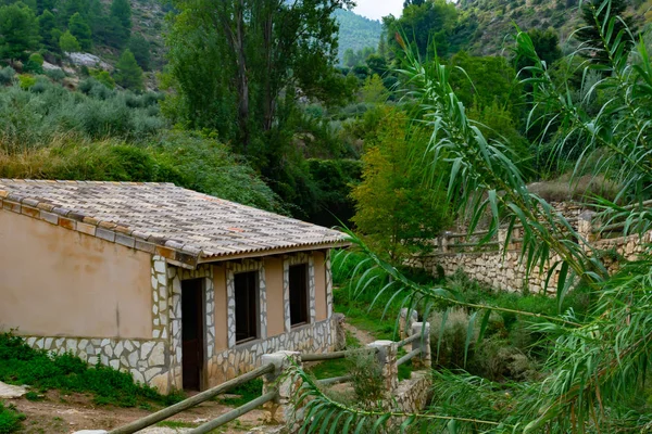 Benizar Pueblo Más 800 Metros Altura Con Una Cocina Típica — Foto de Stock