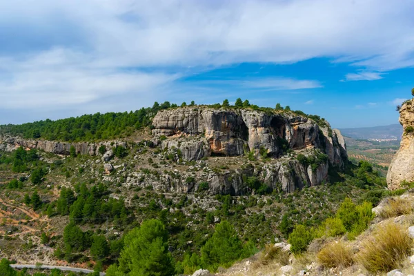 Calar Stone Een Kalksteenberg Het Dorp Benizar Moratalla Spanje — Stockfoto