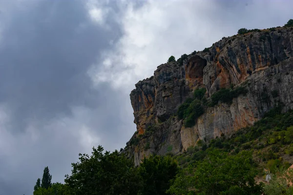 Calar Stone Een Kalksteenberg Het Dorp Benizar Moratalla Spanje — Stockfoto