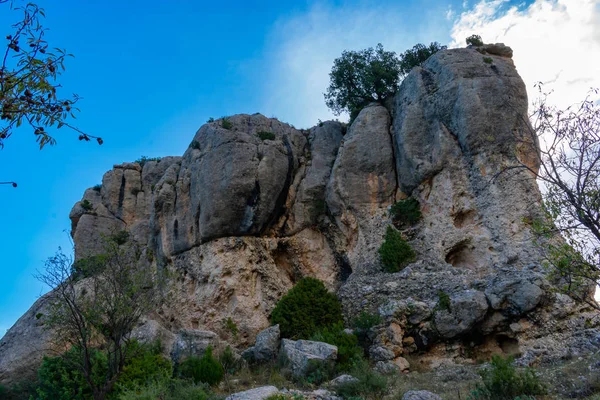 Castillo Benizar Icono Este Pueblo Moratalla España — Foto de Stock