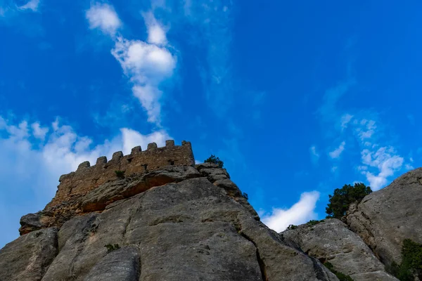 Castello Del Villaggio Benizar Moratalla Murcia — Foto Stock