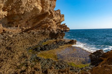 Alicante 'deki Benidorm Kayalıkları (İspanya)