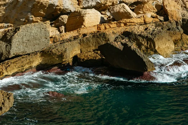 Benidorm Cliffs Alicante Ισπανία — Φωτογραφία Αρχείου