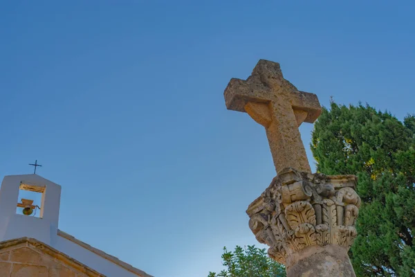 圣安娜的隐居地是西班牙贝尼萨镇的一个文化象征 — 图库照片