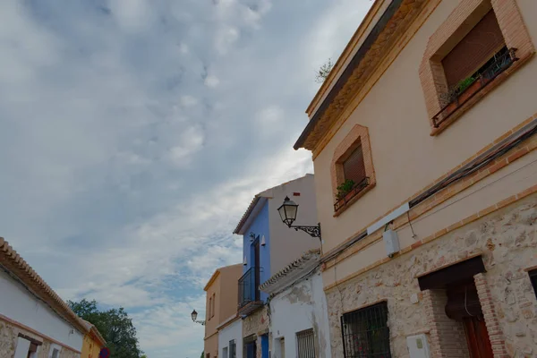 Staré Město Denia Město Alicante Pobřežní Kulturní Turistická Ikona Španělsku — Stock fotografie