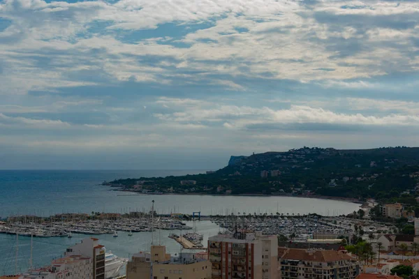 Denia Castle Een Icoon Van Stad Moet Een Bezoek Brengen — Stockfoto