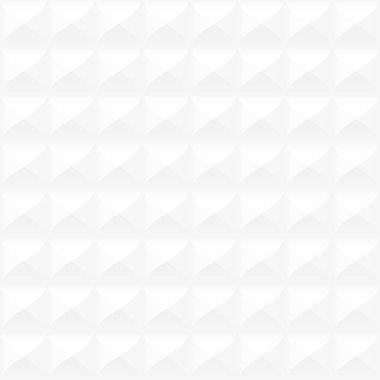 Kesintisiz beyaz geometrik doku - güzel dekoratif vektör arka plan