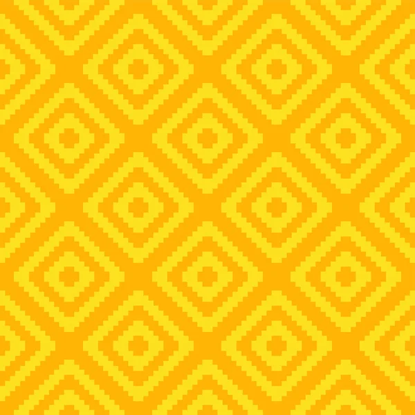 ベクターのシームレスの正方形パターン - カラフルなデザイン。明るい繊維の背景 — ストックベクタ