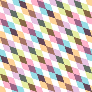 Yaratıcı geometrik seamless modeli - renkli tasarım. Parlak vektör arka plan, narin doku