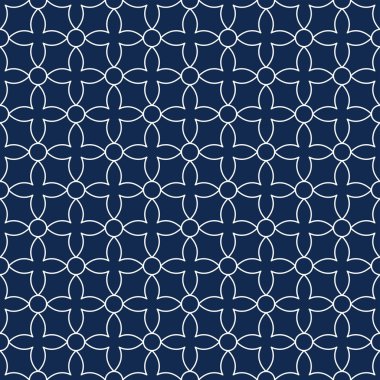 Dikişsiz desen süs - basit bir tasarım. Vektör geometrik arka plan