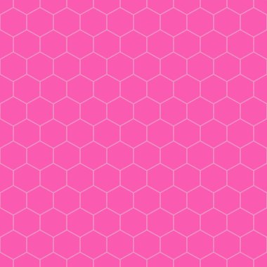 Renkli kesintisiz altıgen modelleri - basit ızgara tasarım. Parlak geometrik arka plan