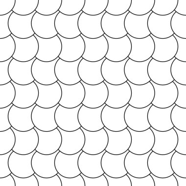 Vektör seamless dalgalı modeli - geometrik Asya tasarım. Basit yaratıcı arka plan