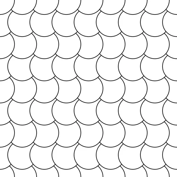 Motif ondulé vectoriel sans couture - design géométrique asiatique. Simple fond créatif — Image vectorielle
