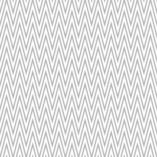 Elegante patrón de zigzag sin costuras - diseño de moda. Fondo geométrico rayado. Textura de chevron blanco y gris — Archivo Imágenes Vectoriales