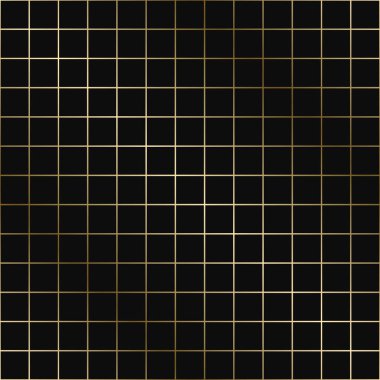 Vektör geometrik ızgara deseni - dikişsiz lüks altın degrade tasarım. Zengin sonsuz basit arka plan